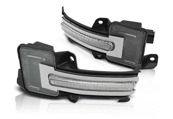 Spiegelknipperlichten geschikt voor HONDA CIVIC X 2016-2021 - LED wit