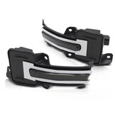 Spiegelknipperlichten geschikt voor HONDA CIVIC X 2016-2021 - LED smoke