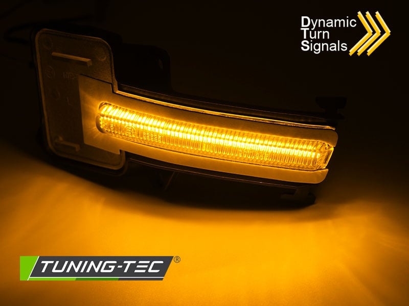 Spiegelknipperlichten geschikt voor HONDA CIVIC X 2016-2021 - LED smoke