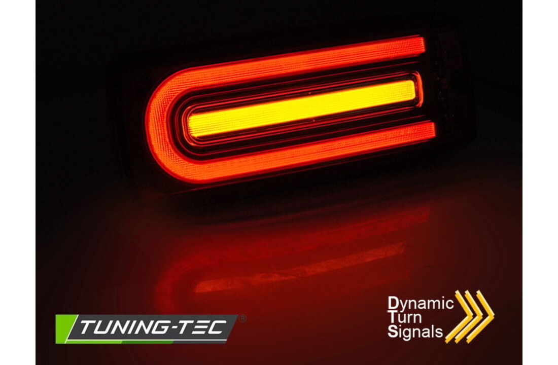 Achterlichten geschikt voor MERCEDES W463 G-klasse 1990-2018 - LED - rood wit