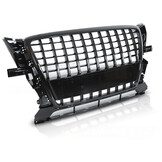 Grille geschikt voor AUDI Q5 2008-09/2012 - sport stijl - glanzend zwart