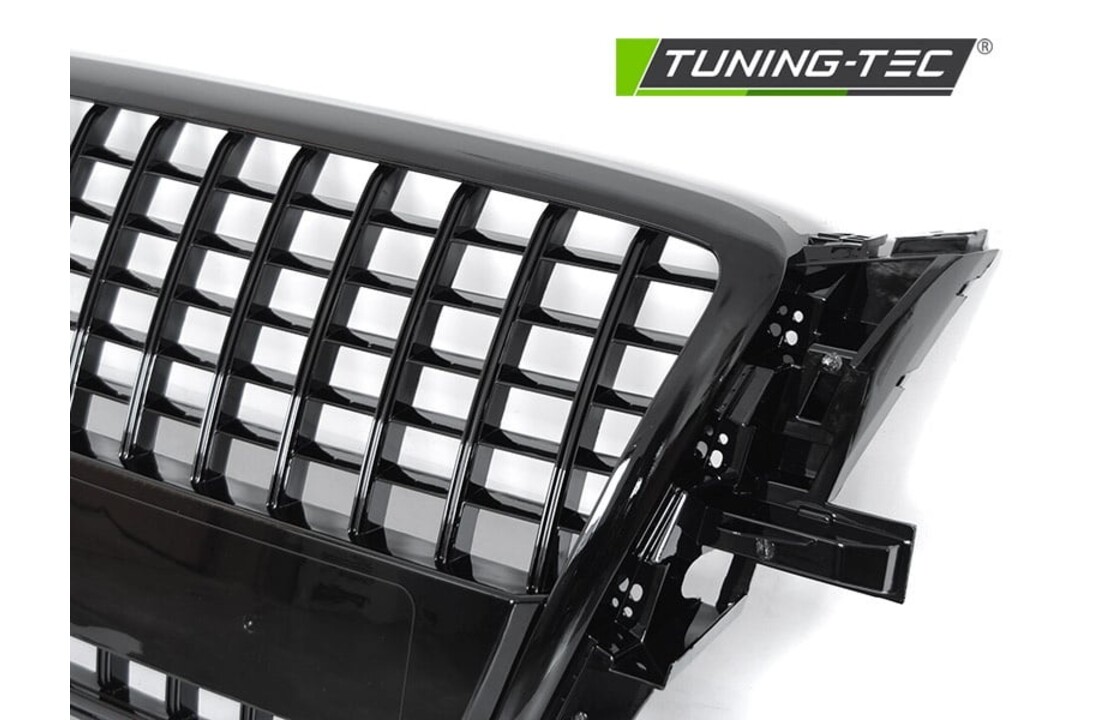 Grille geschikt voor AUDI Q5 2008-09/2012 - sport stijl - glanzend zwart