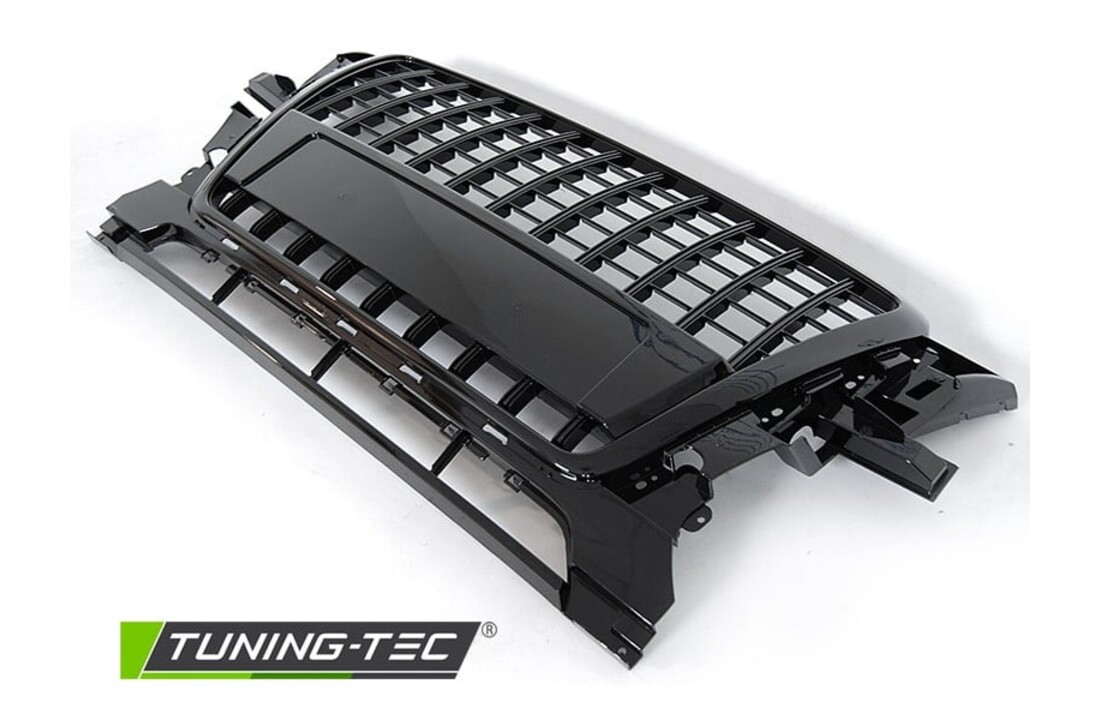 Grille geschikt voor AUDI Q5 2008-09/2012 - sport stijl - glanzend zwart