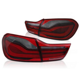 Achterlichten geschikt voor BMW F32/ F33/ F36 2013-2016 - LED - rood smoke