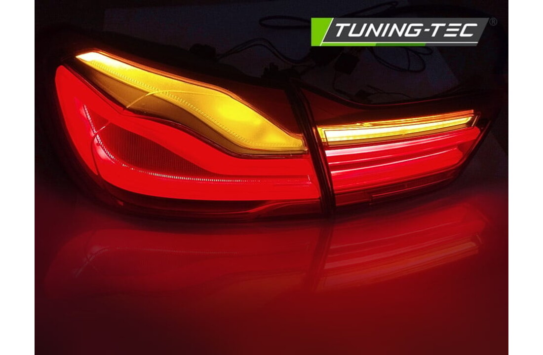 Achterlichten geschikt voor BMW F32/ F33/ F36 2013-2016 - LED - rood smoke