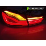 Achterlichten geschikt voor BMW F32/ F33/ F36 2013-2016 - LED - rood smoke