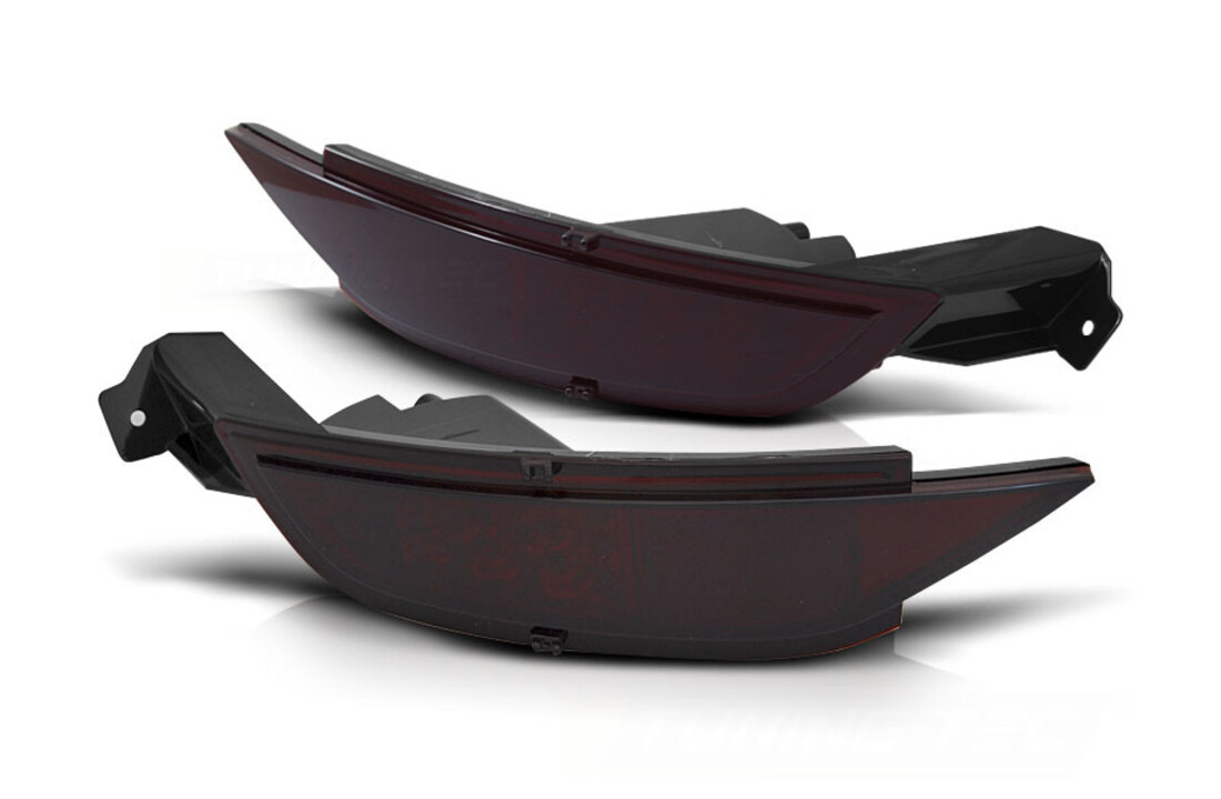 Mistlampen geschikt voor FORD FIESTA MK7 hatchback 2008-2016 - LED - rood smoke