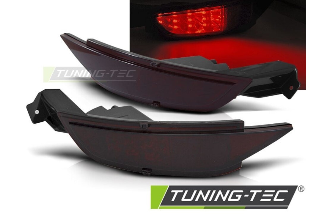 Mistlampen geschikt voor FORD FIESTA MK7 hatchback 2008-2016 - LED - rood smoke