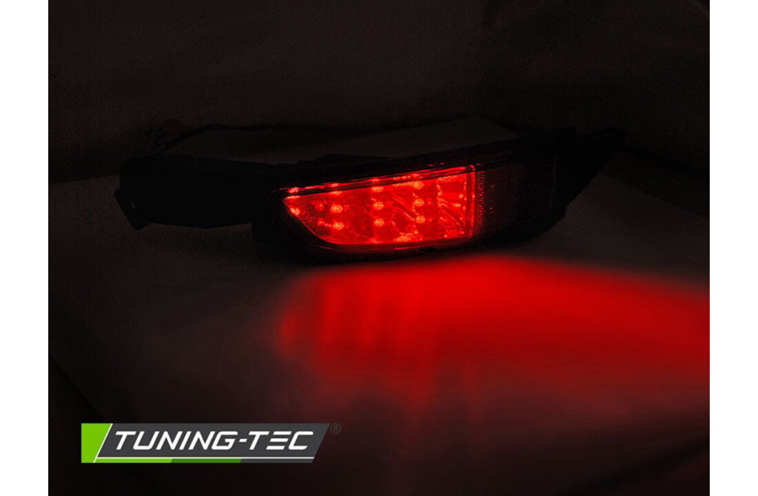 Mistlampen geschikt voor FORD FIESTA MK7 hatchback 2008-2016 - LED - rood smoke