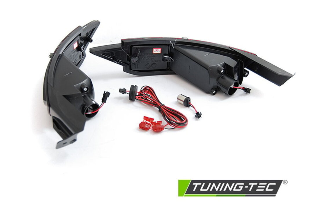 Mistlampen geschikt voor FORD FIESTA MK7 hatchback 2008-2016 - LED - rood smoke