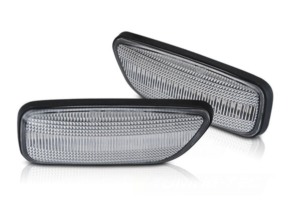 Zijkant knipperlichten geschikt voor VOLVO S60 S80 V70 XC90 - LED wit