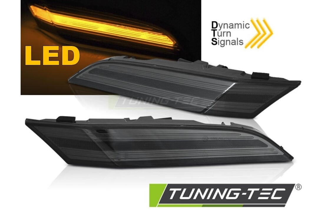 Zijkant knipperlichten geschikt voor PORSCHE 911(992) vanaf 2019 - LED smoke