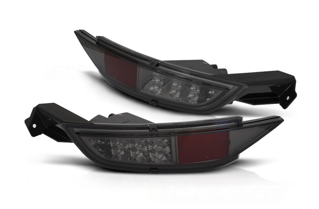 Mistlampen geschikt voor FORD FIESTA MK7 hatchback 2008-2016 - LED - smoke