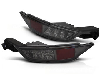 Mistlampen geschikt voor FORD FIESTA MK7 hatchback 2008-2016 - LED - smoke