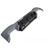 Diffusor achterbumper geschikt voor BMW G30 G31 LCI SPORT STIJL dubbele uitlaat