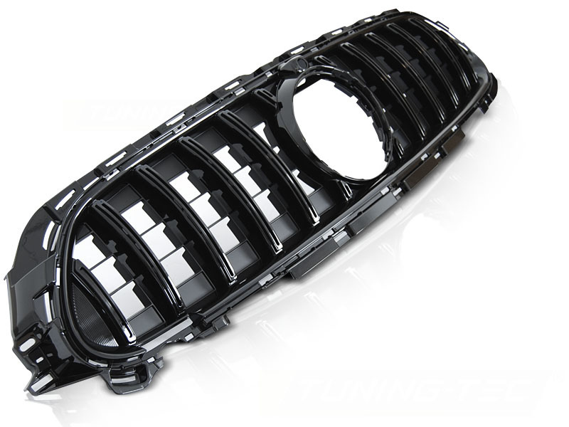 Grill geschikt voor MERCEDES W213 SPORT 20-23 SPORT GLANZEND ZWART