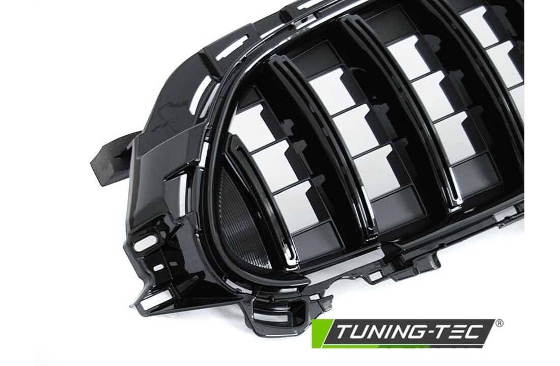 Grill geschikt voor MERCEDES W213 SPORT 20-23 SPORT GLANZEND ZWART