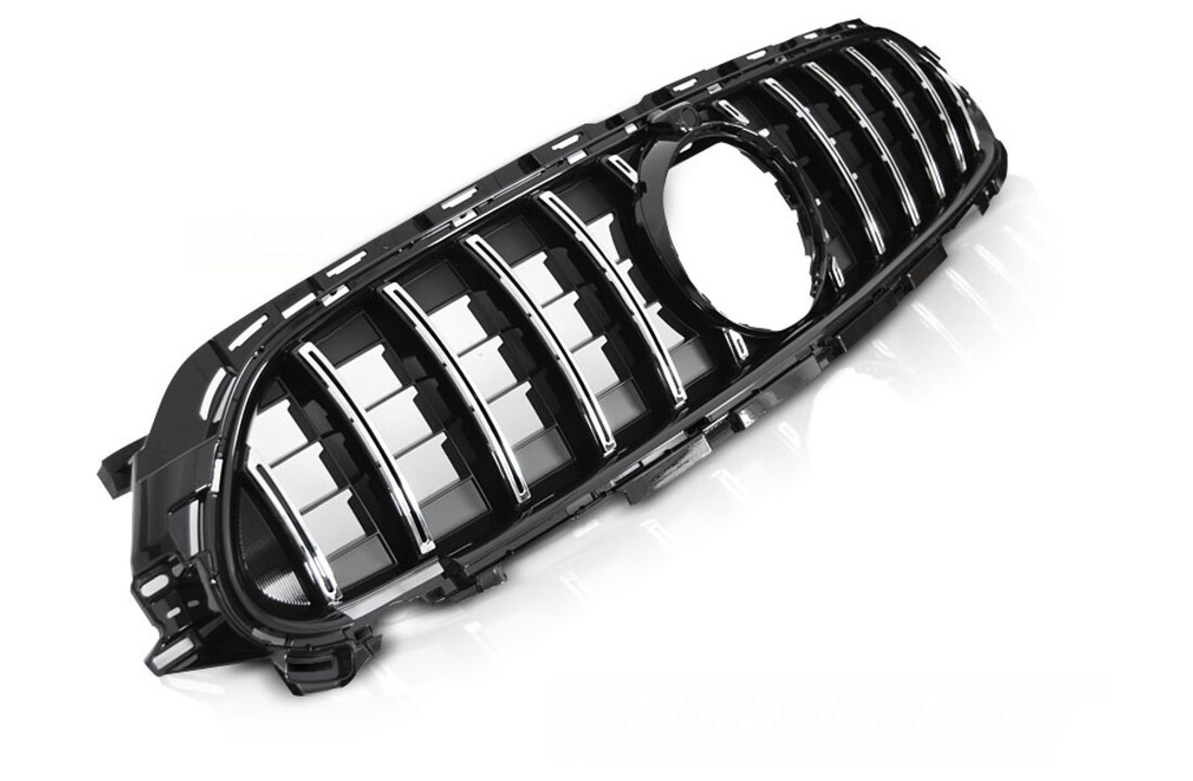 Grill geschikt voor MERCEDES W213 SPORT 20-23 SPORT CHROOM ZWART