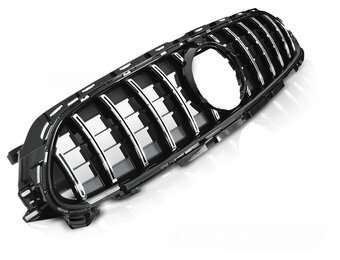 Grill geschikt voor MERCEDES W213 SPORT 20-23 SPORT CHROOM ZWART