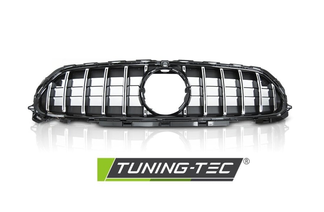 Grill geschikt voor MERCEDES W213 SPORT 20-23 SPORT CHROOM ZWART