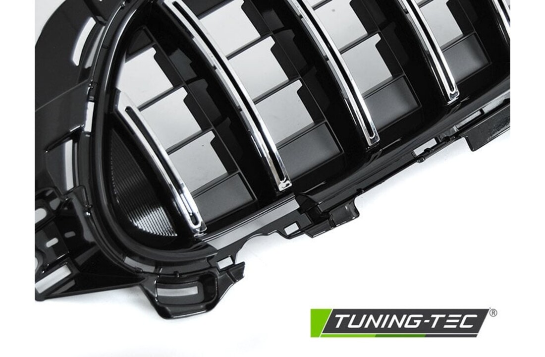 Grill geschikt voor MERCEDES W213 SPORT 20-23 SPORT CHROOM ZWART