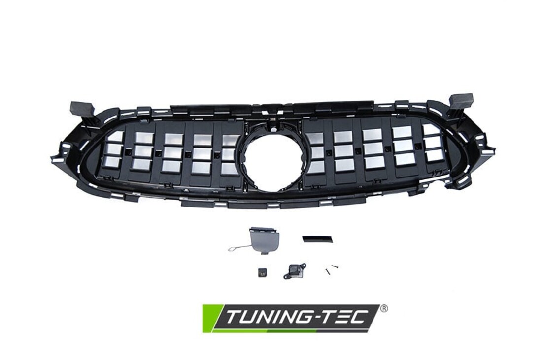 Grill geschikt voor MERCEDES W213 SPORT 20-23 SPORT CHROOM ZWART