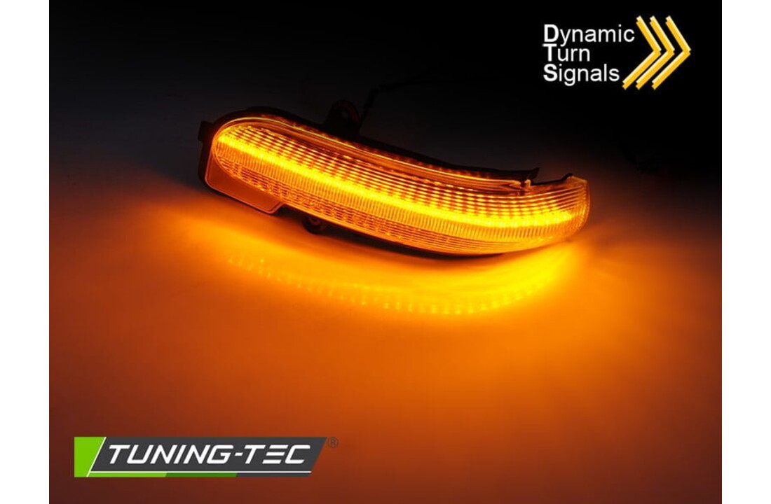 Knipperlichten spiegel geschikt voor MERCEDES W203 T203 CL203 00-07 WIT