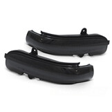 Spiegelknipperlichten geschikt voor MERCEDES C-klasse sedan, t-model,, sport coupe 2000-2007 - LED smoke