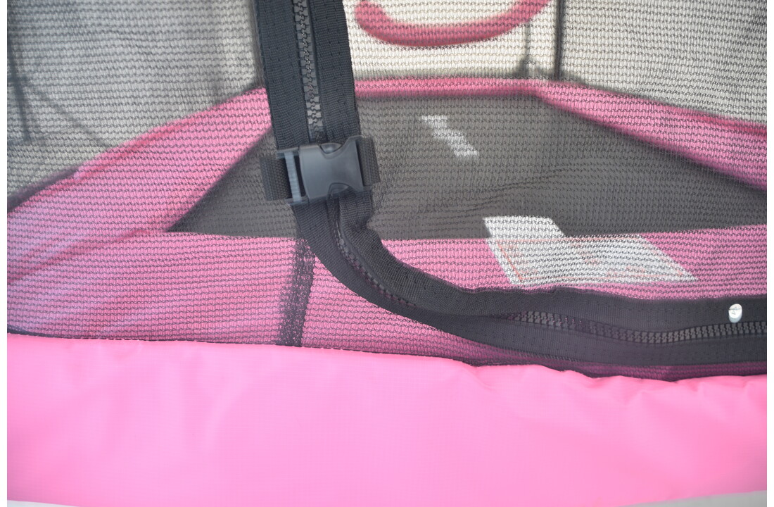 TrampolinTrampoline rechthoekig 126×193 cm - met schommel - roze