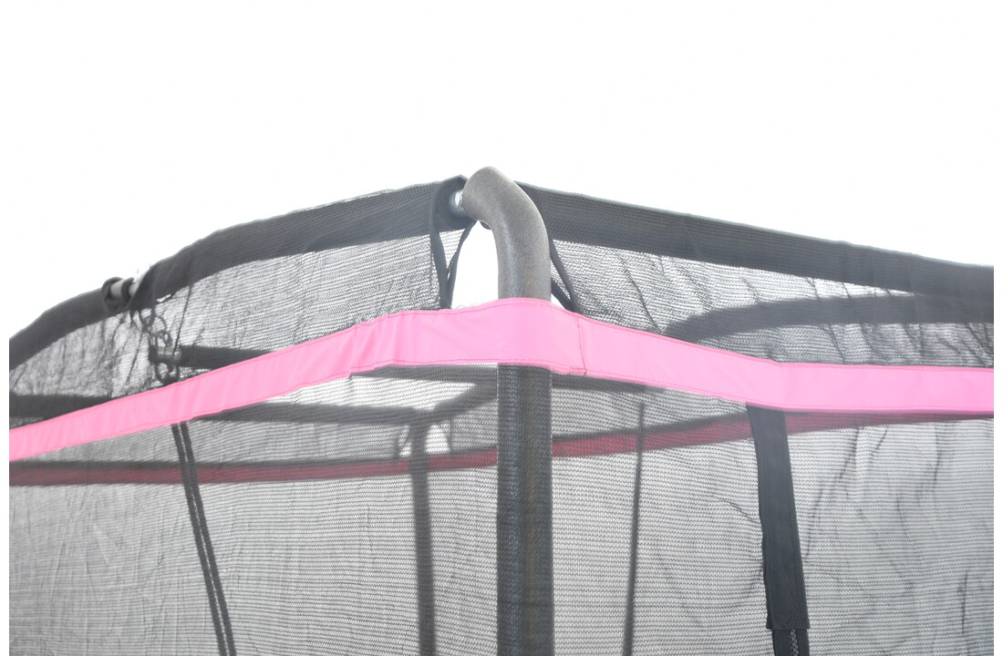 TrampolinTrampoline rechthoekig 126×193 cm - met schommel - roze