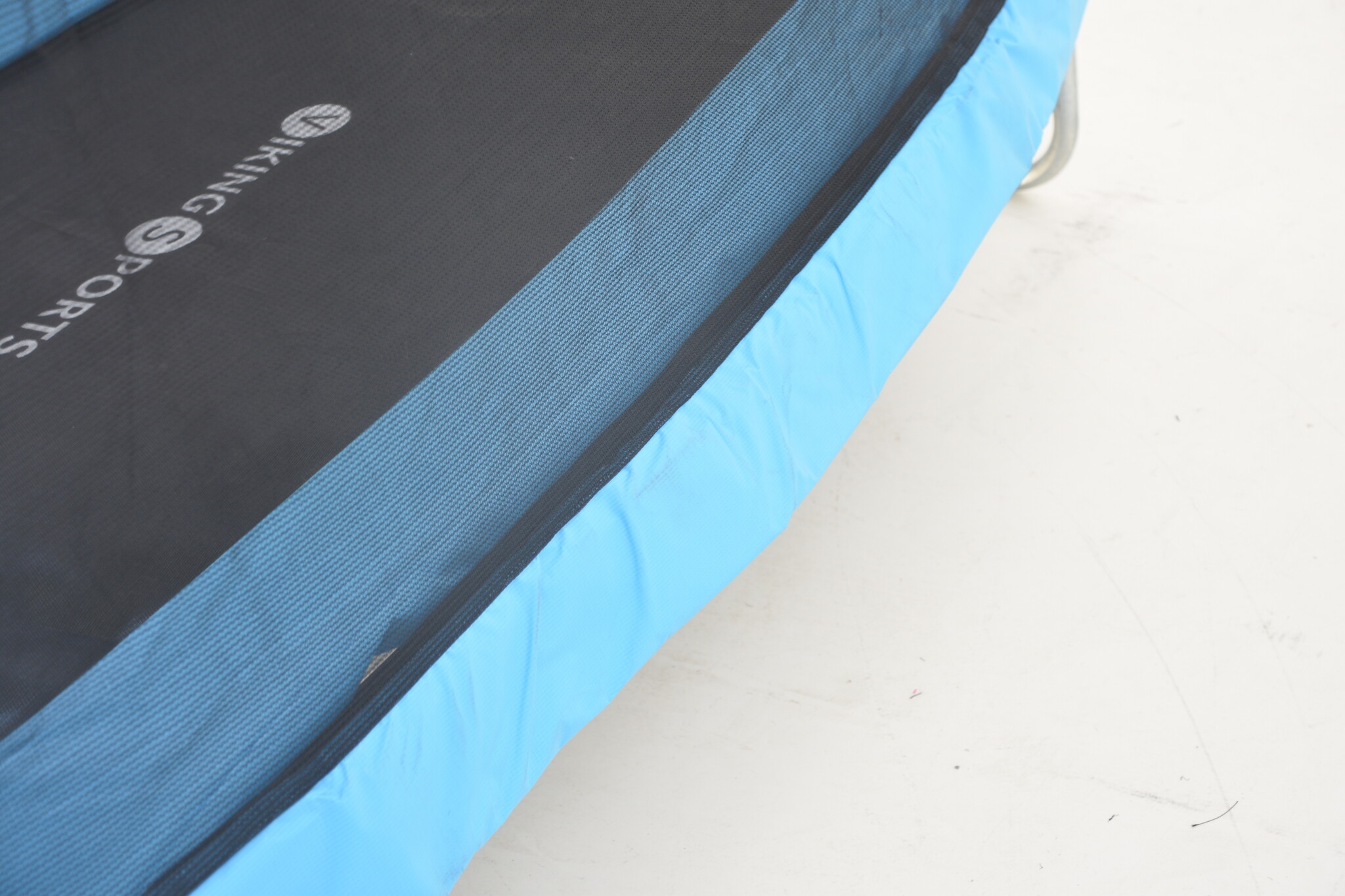 Trampoline rechthoekig 126×193 cm - met schommel - blauw