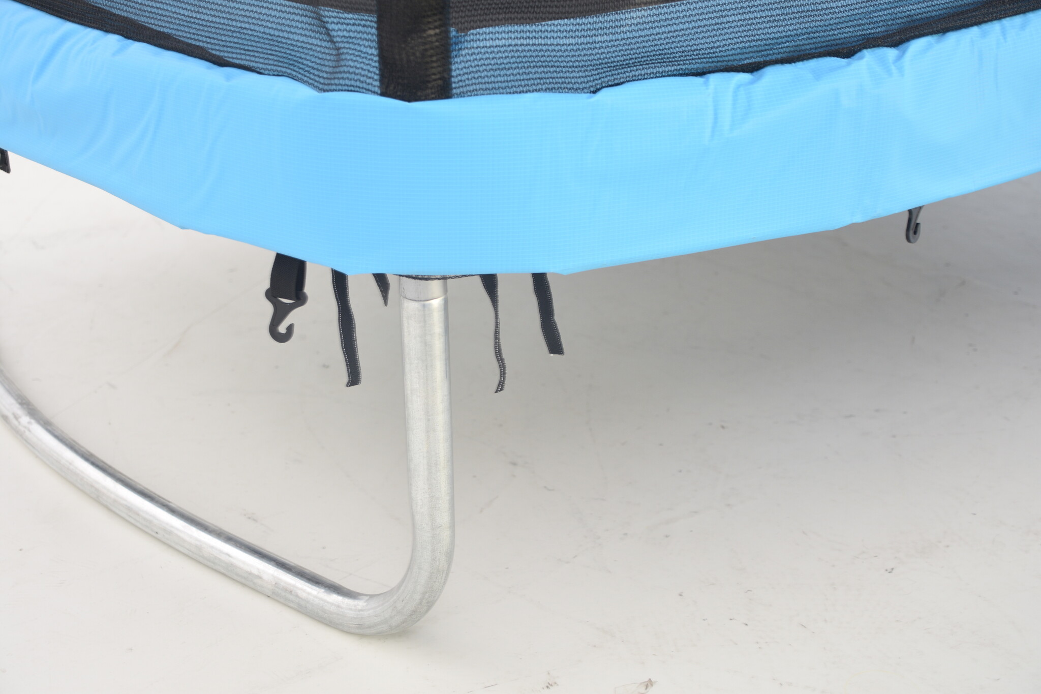 Trampoline rechthoekig 126×193 cm - met schommel - blauw