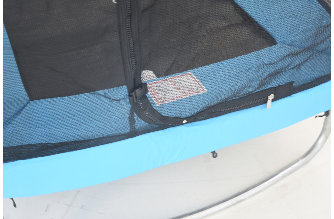 Trampoline rechthoekig 126×193 cm - met schommel - blauw