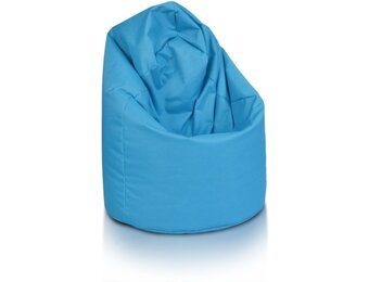 Relaxkussen blauw | Zitzak fauteuil 70x70x110cm | Polyester