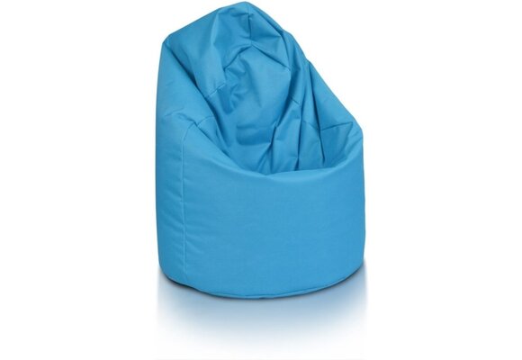 Relaxkussen blauw | Zitzak fauteuil 70x70x110cm | Polyester