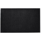 Entree mat 150x90 cm – Zwart Geribbeld Rubber
