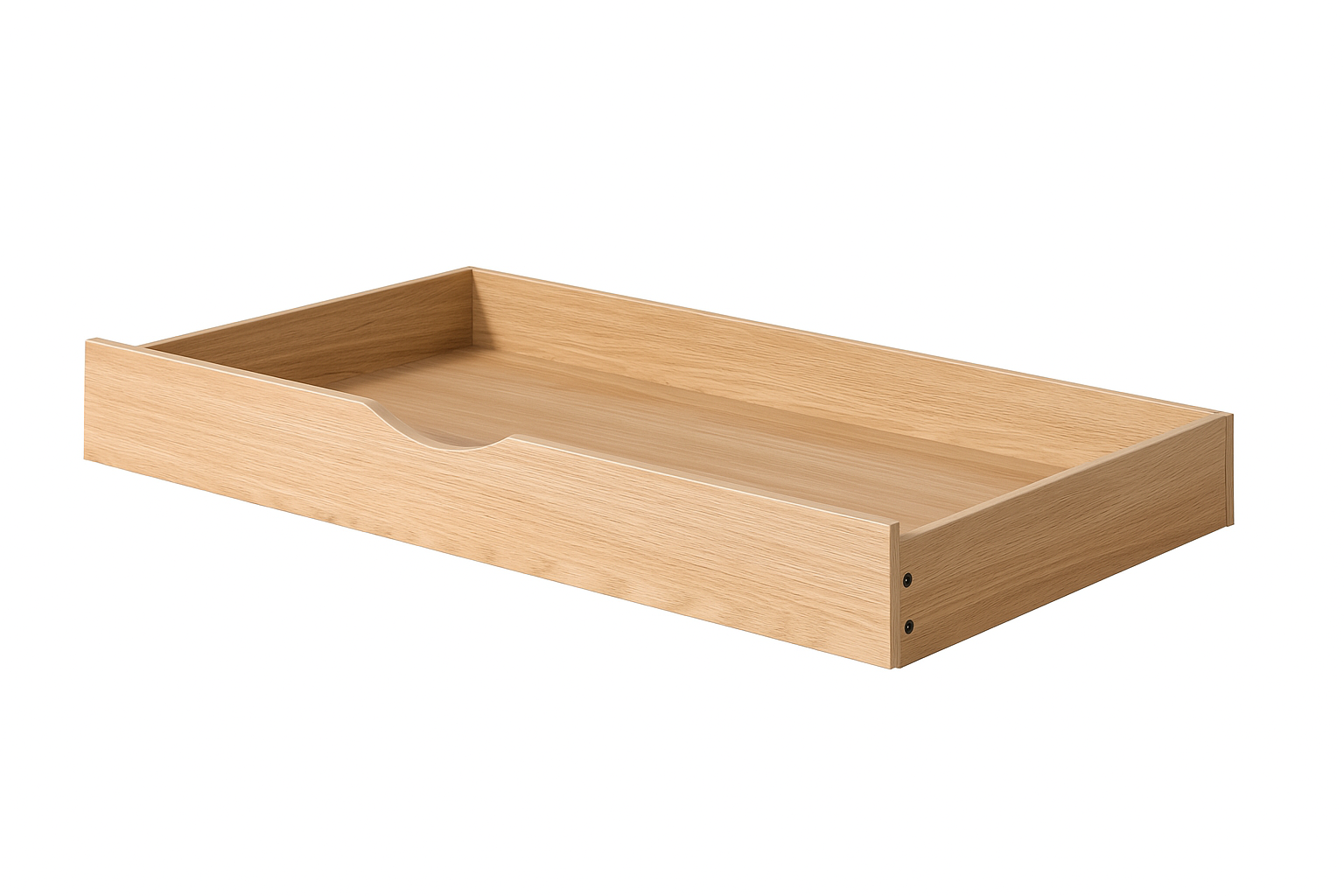 Bed met lade 90x200cm - Wit Eiken Stapelbed met Opbergruimte