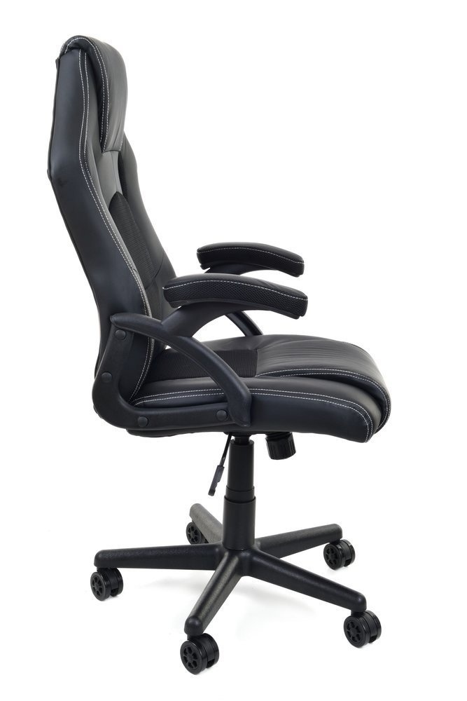 Bureaustoel ergonomisch Racer PRO ECO-leer zwart