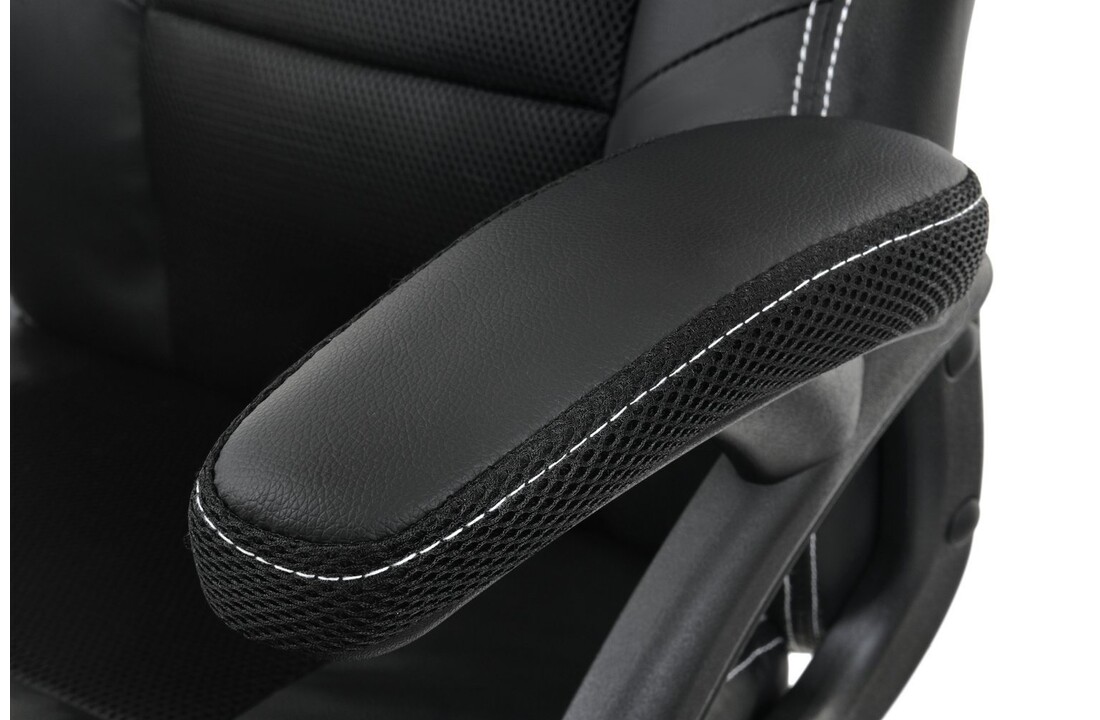 Bureaustoel ergonomisch Racer PRO ECO-leer zwart