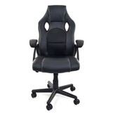 Race stoel ECO-leer Racer PRO zwart 120kg