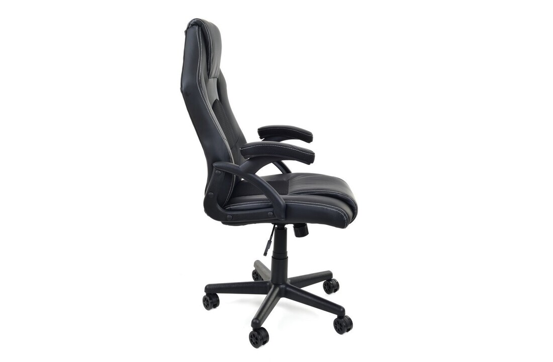 Race stoel ECO-leer Racer PRO zwart 120kg