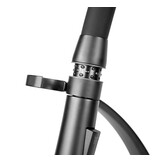 Flexibele keukenkraan zwart | Messing, 44cm hoog