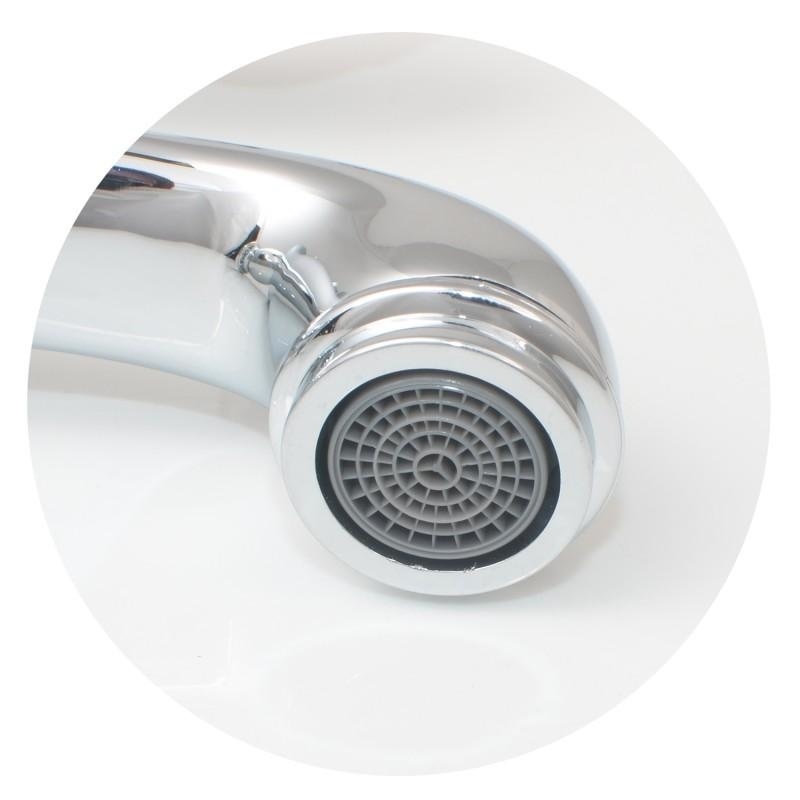 Badkamer kraan keramische hendel | Retro, Messing & Chroom