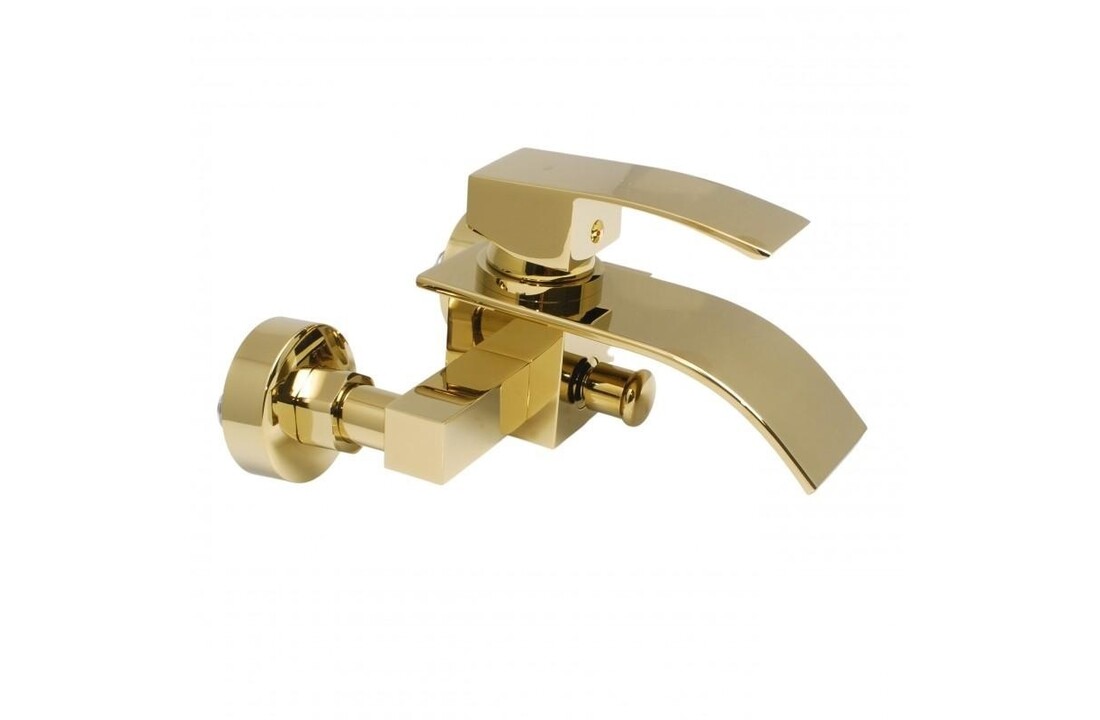 Gouden Douchekraan Messing 17.5x10cm Goud Modern