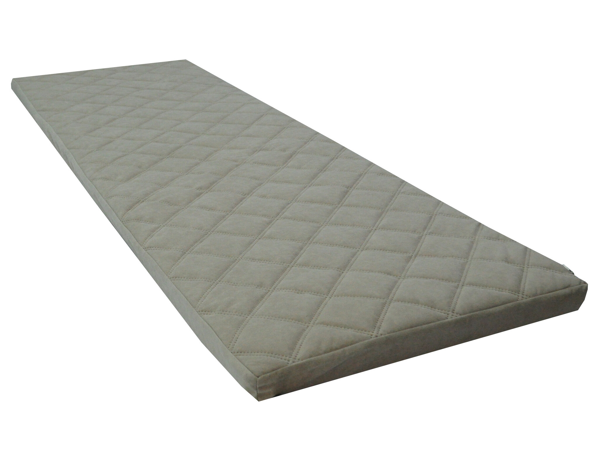 Opvouwbaar matras 60x198x5cm beige Alova polyester – compacte slaapoplossing