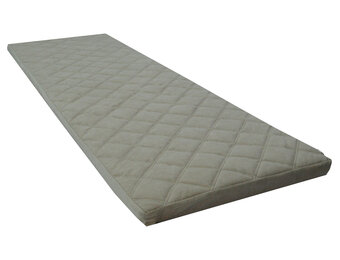 Slaapmat 60x198 beige - Oprolbaar, 5cm dik T-25 schuim