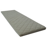 Logeerbed matras, opvouwbaar, 60x198x5cm, beige Alova polyester