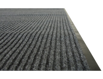 Deurmat entree grijs – Droogloopmat 120x180 cm – Rubber/Polypropyleen