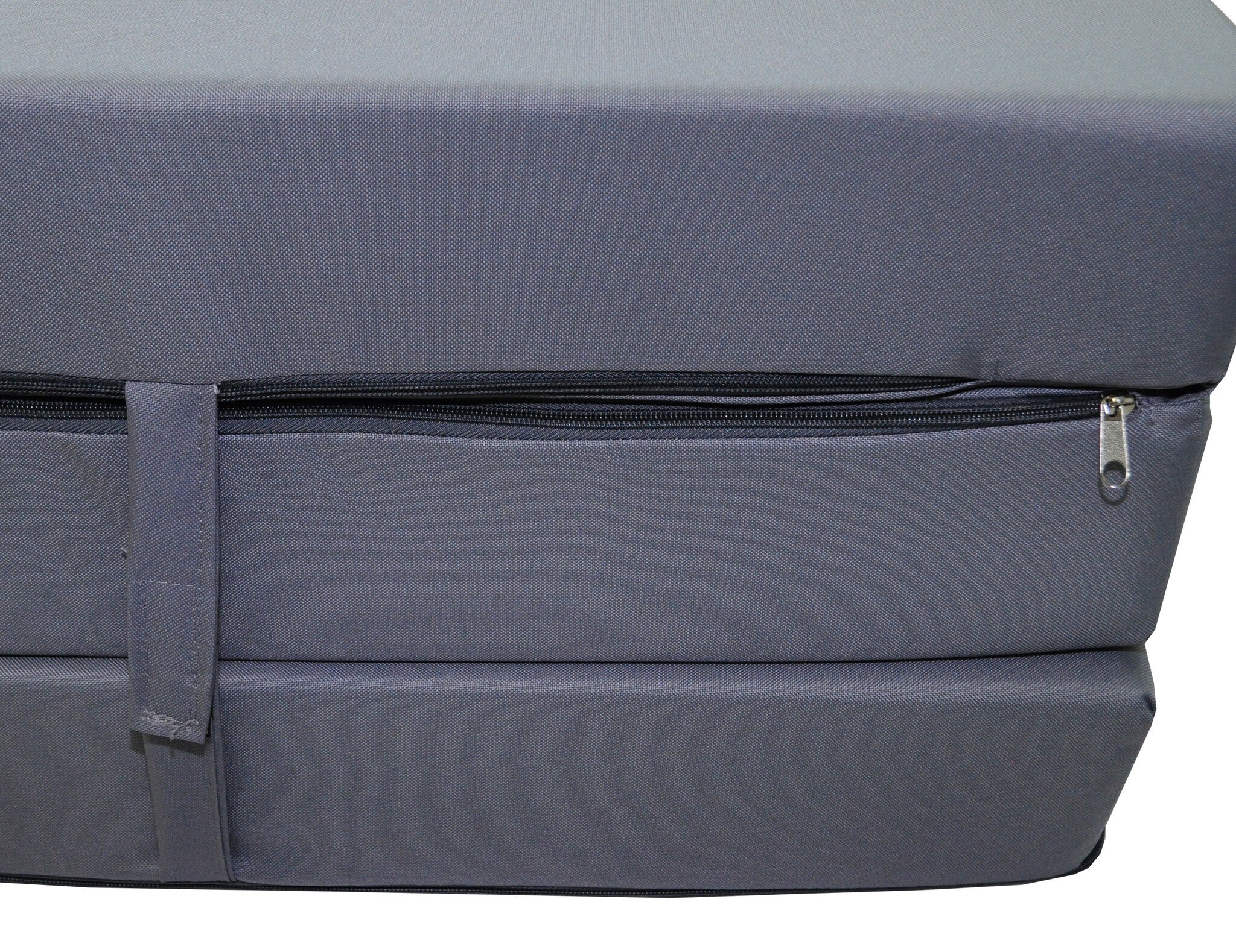 Logeermatras Grijs 195x65x10 cm H2 Waterdicht