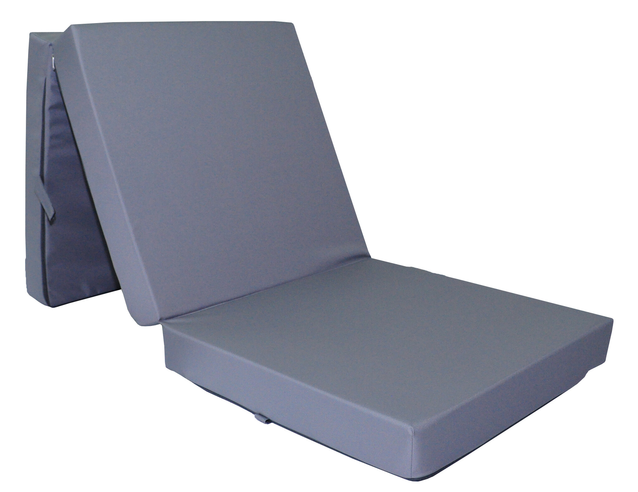 Logeermatras Grijs 195x65x10 cm H2 Waterdicht